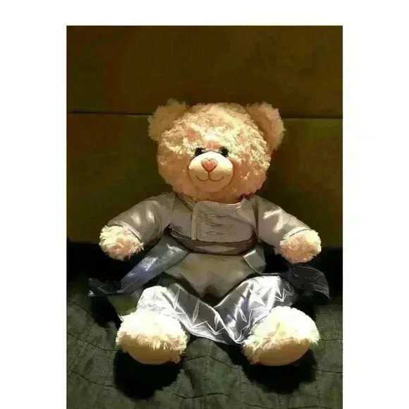 Build-A-Bear Pink Frozen Bear - Picture 1 of 3